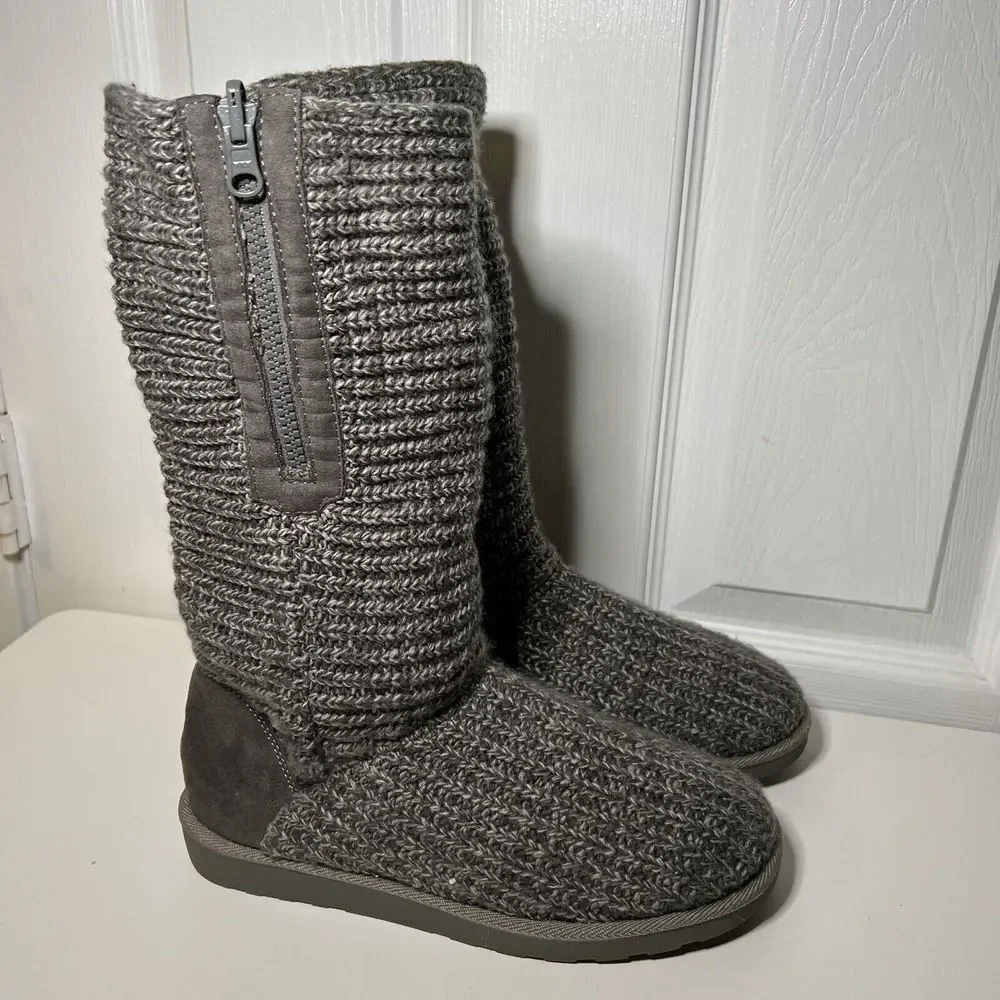 SO‎ Agustina sweater boots Sz7